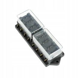 Saugiklių dėžutė su 8 plokščiais saugikliais