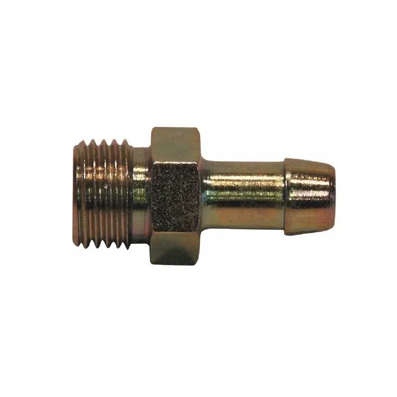 Tiesus įspaudžiamas galas, išorinis sriegis DIN 235