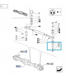 Kingpin New Holland TM dėklas 5179412
