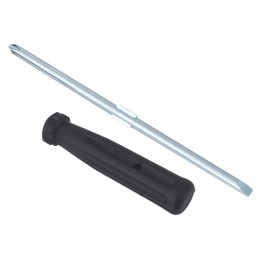 Dvipusis plokščias kryžminis atsuktuvas