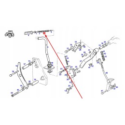 246100030111 rankinio stabdžio svirties spyruoklė