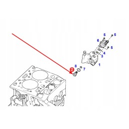 F339202710290 variklio išjungimo vožtuvas