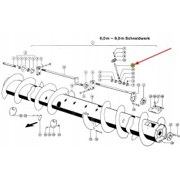 B102823 įsiurbimo būgno pirštas