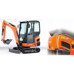 Kubota mini ekskavatoriaus galinės kojos įvorė RG138 66463 KX018