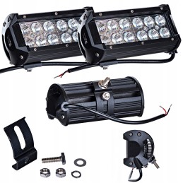 LED darbo lempa 12 24v 36w halogeninis prožektorius 2 vnt