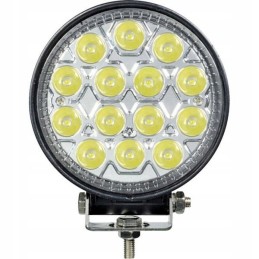 Halogeninė apvali LED darbo lempa 42w 3360lm 10 30