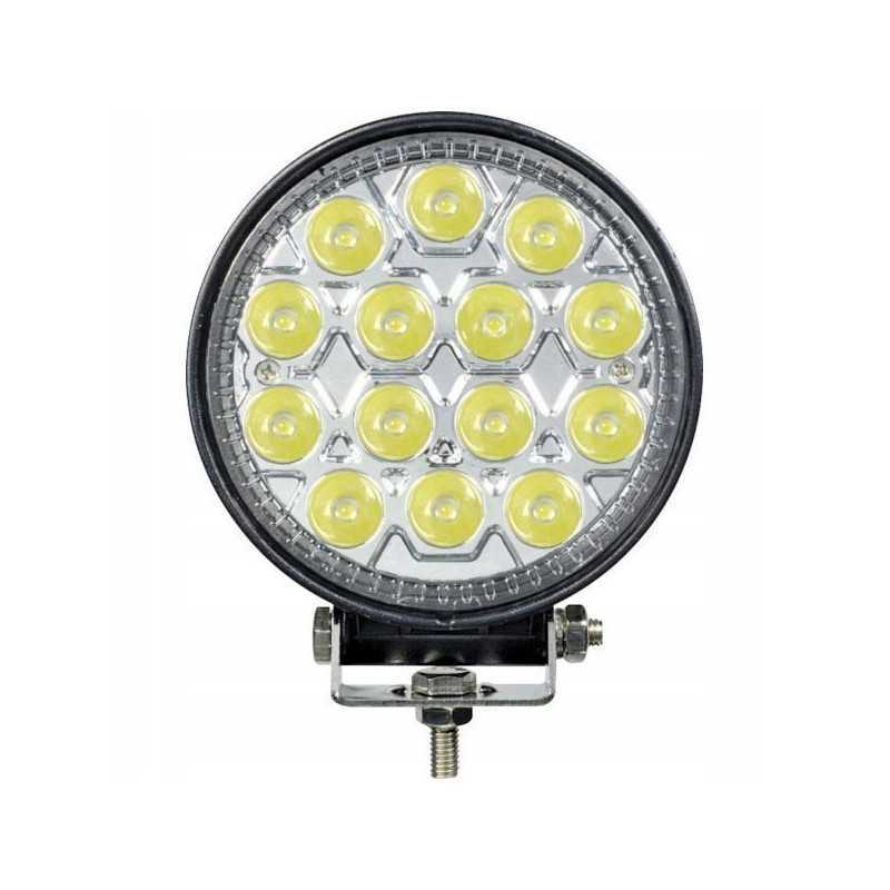 Halogeninė apvali LED darbo lempa 42w 3360lm 10 30