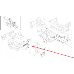 111200801 tvirtinimo rankenėlė m8 x 20