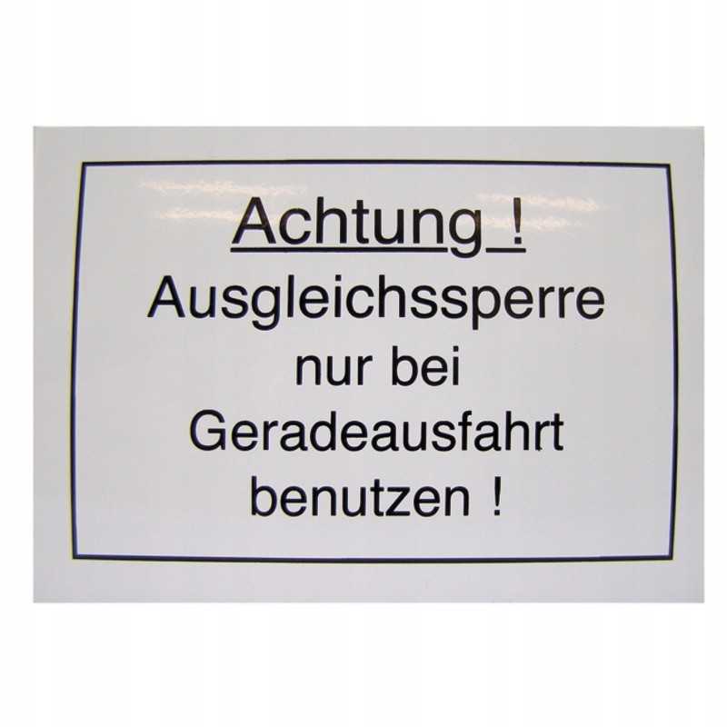 Pastaba: granitinis diferencialo užraktas