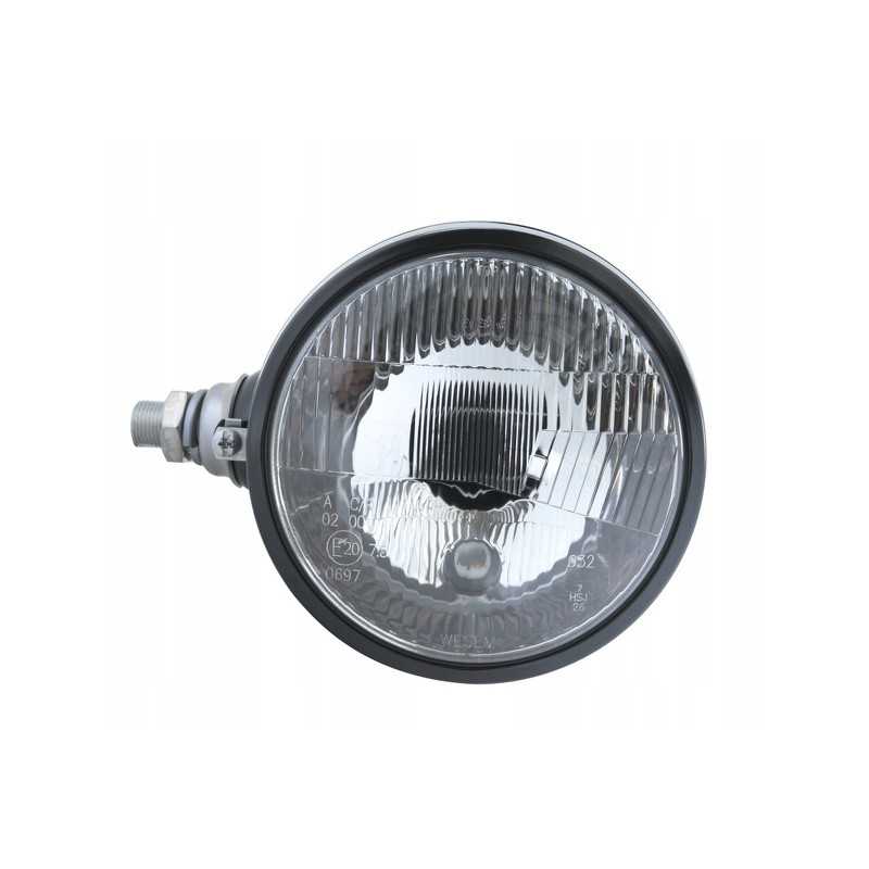 Priekinis žibintas kairysis metalinis r2 12v 24v c330 c360