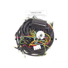 Ursus C 360 elektros instaliacija, stori laidai