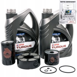 Filtrų ir alyvos aptarnavimo komplektas mf3 255 3512 3514