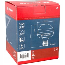 Halogeninis gaidys LED blykstės lempa 9w 12 24v din