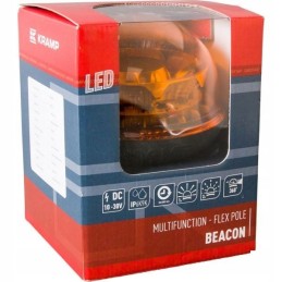 Halogeninis gaidys LED blykstės lempa 9w 12 24v din