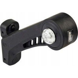 Kairės pusės gabaritinis žibintas, apvalus, 12 24v, oranžinis