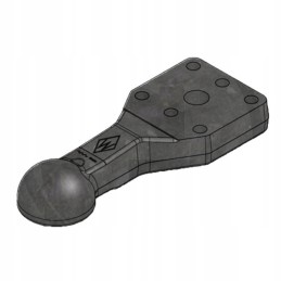 ISO 24347 prikabinimo kilpa, lengvai prisukama 8004