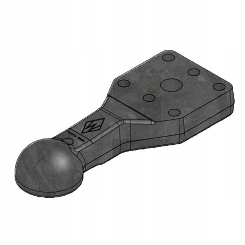 ISO 24347 prikabinimo kilpa, lengvai prisukama 8004