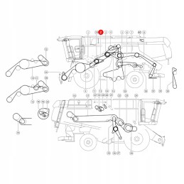 Claas 1424282 Gates V formos diržas