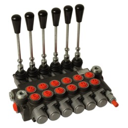 Hidraulinis skirstytuvas 40l, 6 sekcijų