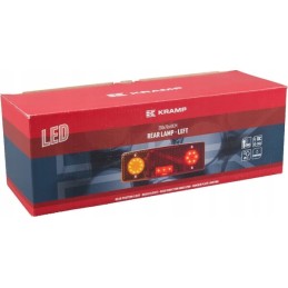 LED galinis kombinuotas žibintas, kairysis, 12 24v Kramp