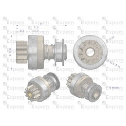 Starterio movos mazgas r 11a ir r10c 852 7