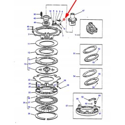 899818m2 sankabos slėgio svirtis