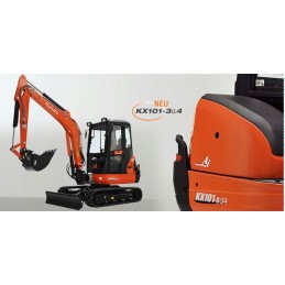 Kubota 68658 21700 kx101 ekskavatoriaus vikšrinis volas