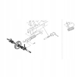 Kubota 68658 21300 kx101 ekskavatoriaus įtempiklio ratas