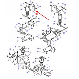 4348274m2 salono amortizatoriaus tvirtinimas