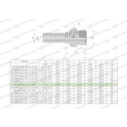 Hidraulinė armatūra orfsad dn13 1 14 premium
