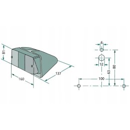 Galinis dešinysis kombinuotas žibintas, tik lamborghini