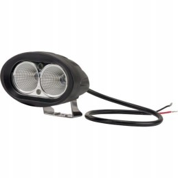 Halogeninė LED darbo lempa ovali 20w 1800im 10 30v
