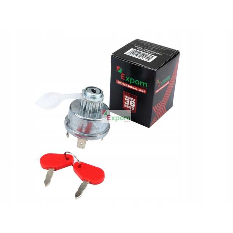 Šildymo ir paleidimo jungiklis, uždegimo jungiklis mf3 3p