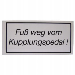 Nuimkite koją nuo sankabos pedalo granito