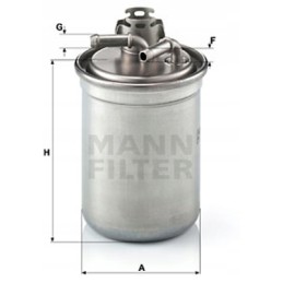 Mann kuro filtro sėdynė cordoba 6l2