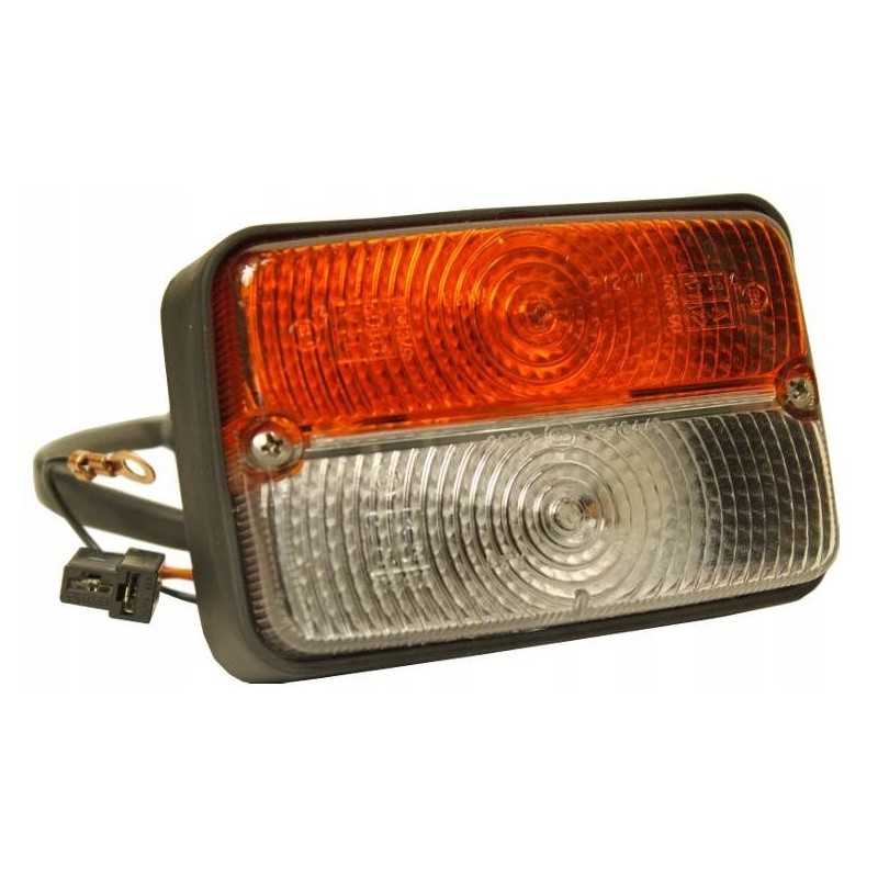 Priekinės kairės dešinės lempos Massey Ferguson kabelis