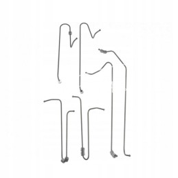 Įpurškimo linijų rinkinys C 385 6 cilindrui