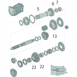 Sandarinimo žiedas 883935m4 massey ferguson