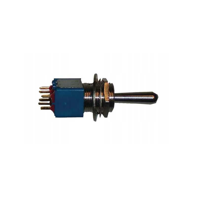 Mini įjungtas ant 2 polių jungiklio