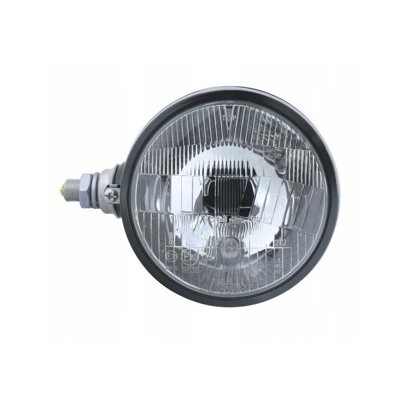 Priekinis žibintas kairysis metalinis h4 12v 24v c330 c360