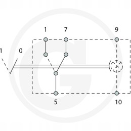 Hella jungiklis su užraktu 6fh007832081