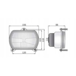 Priekinių žibintų atšvaitas wesem rgp2 52600 02