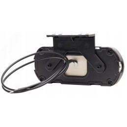 LED markerinė lempa, oranžinė, stačiakampė, 12 24v