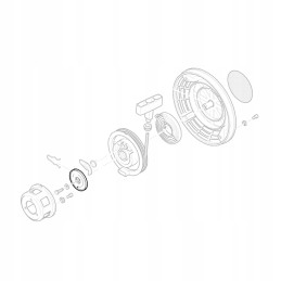 Hatz 05045001 starterio danties užraktas 1b20 1b30 1b40