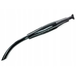 Emaliuotas statinės duslintuvas, trikampis, išlenktas 7201 1410