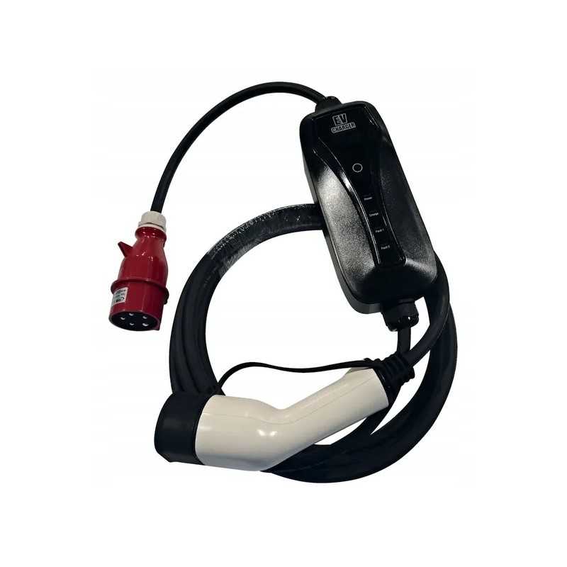 EV įkrovimo kabelio tipas 2 cee kištukas 22 kw 32a 5