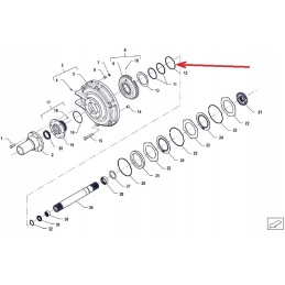 Pis07010024 sandarinimo žiedas 88 57 x 2 62 mm