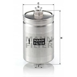 Mann kuro filtras audi allroad 4bh c5
