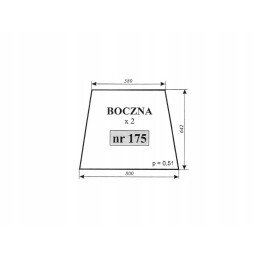 Šoninis langas c 330 c 360 mf kozmin 175