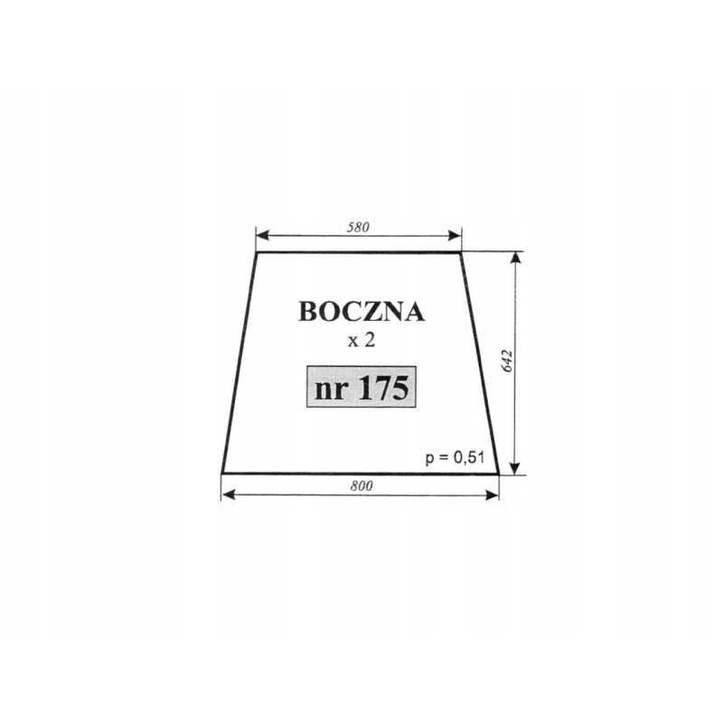 Šoninis langas c 330 c 360 mf kozmin 175